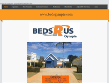 Tablet Screenshot of bedsgympie.com